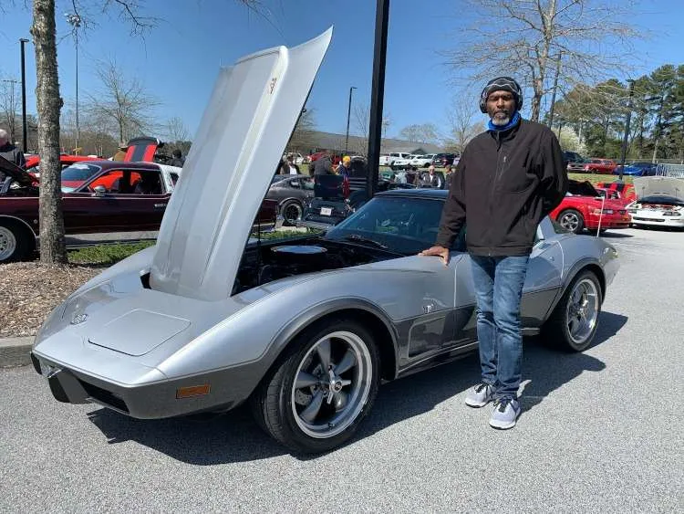 Third-generation 1978 two-tone Corvette coupe