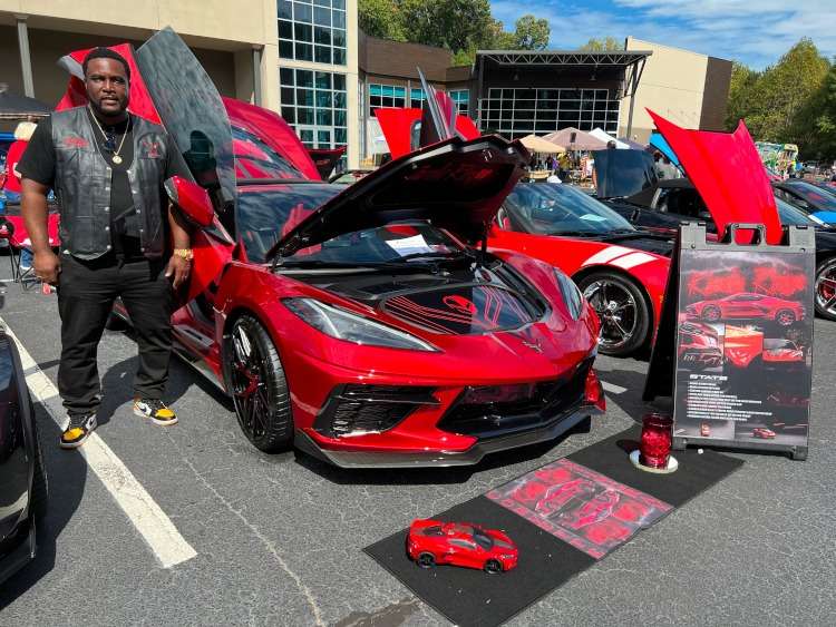 Red Mist 2022 Corvette custom