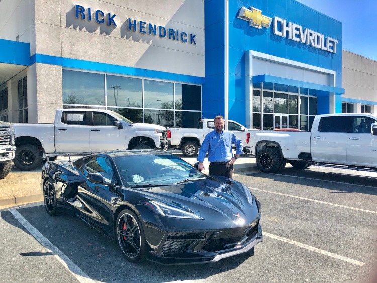Chris Lindamood, Corvette Sales Manager for Rick Hendrick Chevrolet in Duluth Ga