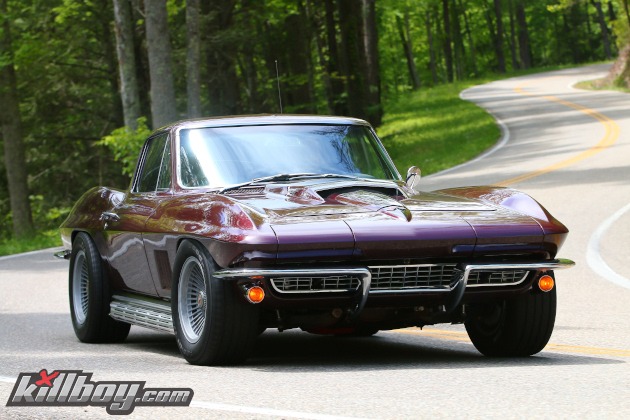 Second-generation Corvette coupe with stinger hood