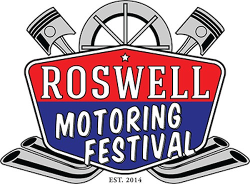 The logo for the 1st Roswell Motoring Festival