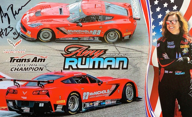 Two-time Trans Am Champion Amy Ruman