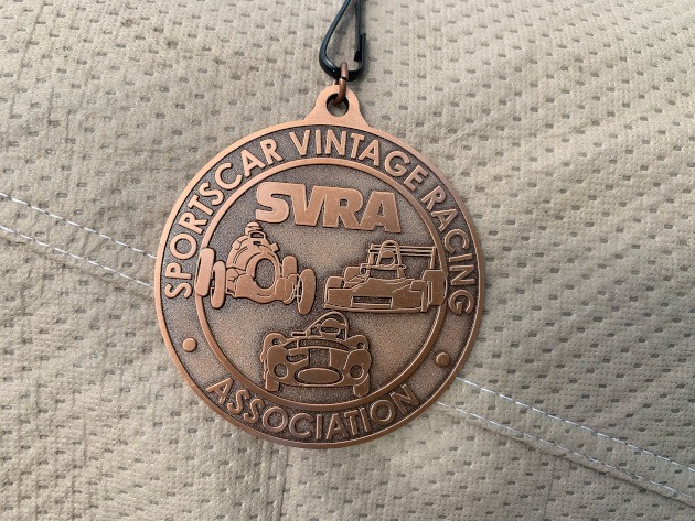 Medallion for the SVRA racing event