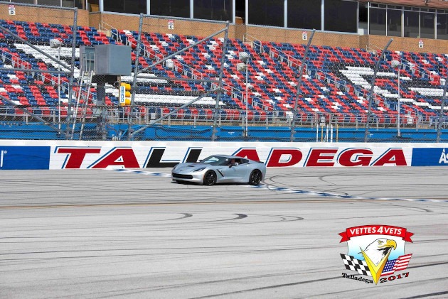 Vettes4Vets track day at Talladega Superspeedway