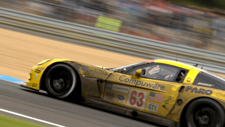 C5.R Corvette race car driven by Sebring Hall of Fame driver Johnny O'Connell