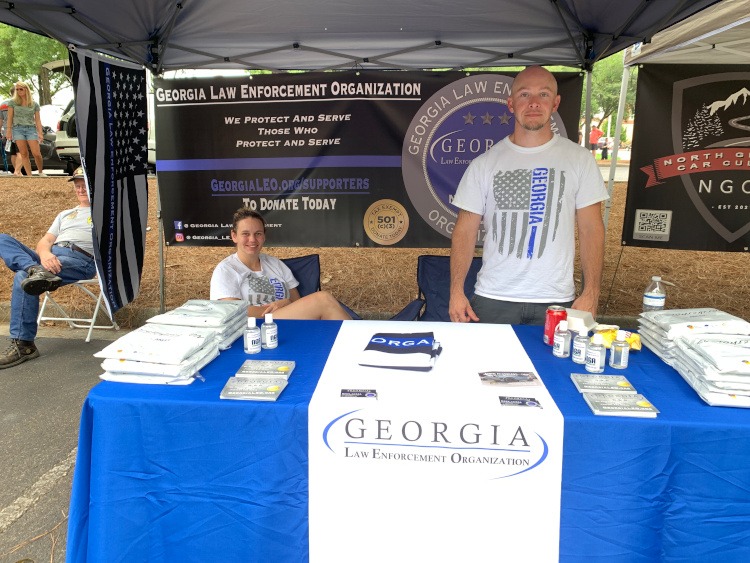 Tent for Georgia Law Enforcement Organization, non-profit