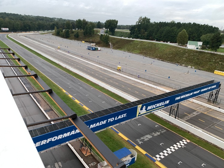 The top view from The Michelin Tower at Road Atlanta