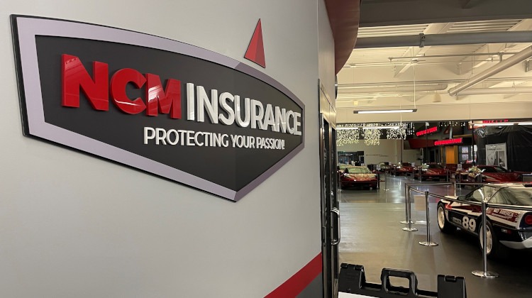 The NCM insurance logo from inside the Bowling Green NCM