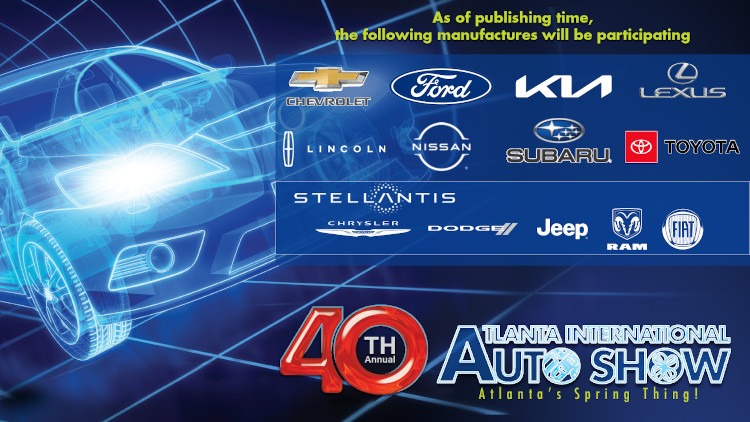 The car companies that participated in the Atlanta car show