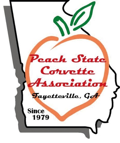 Logo for the Peach State Corvette Association