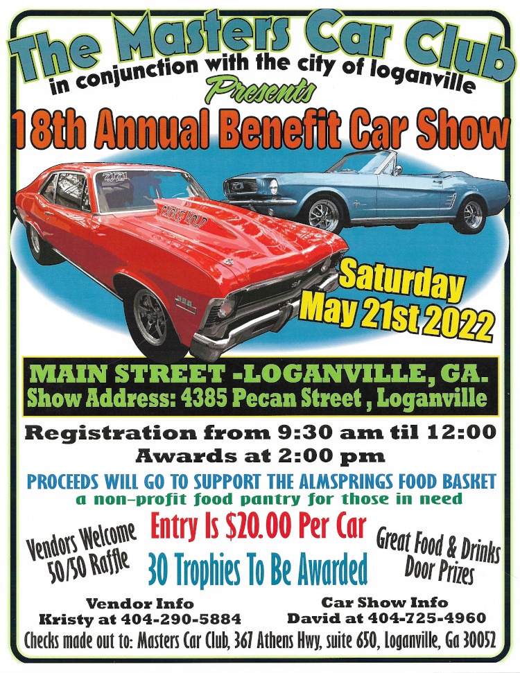 Poster for the Master's Car Show