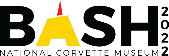 Logo for the National Corvette Museum Bash in 2022