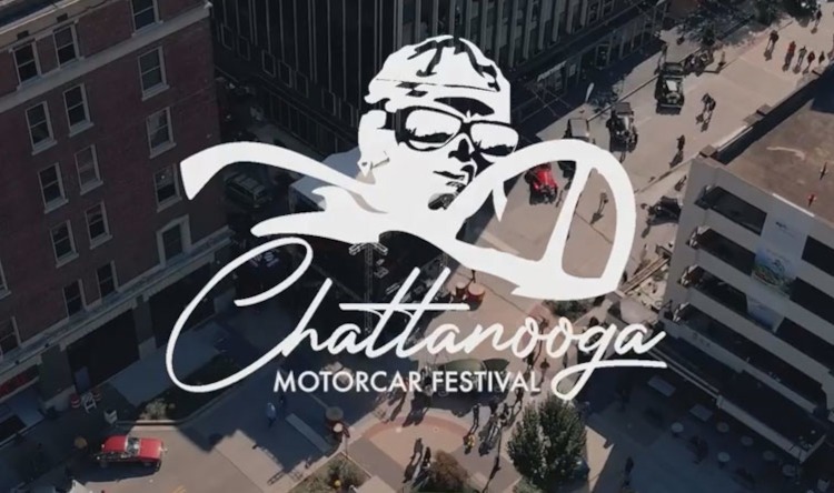 The 2022 downtown Chattanooga motorcar festival advertisement