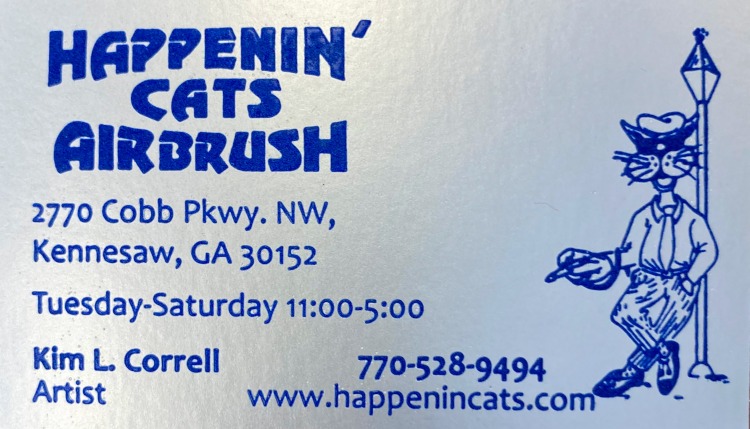 Happenin'Cats Airbrush business address and phone number