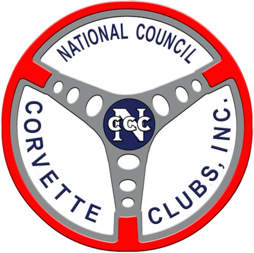 The logo for the National Council of Corvette Clubs, Inc