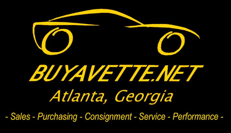 Black & yellow business logo for Buyavette in Atlanta.