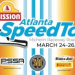 Promotion for the Atlatna SpeedTour event at Road Atlanta.