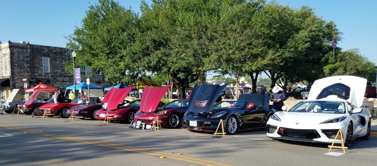 Eight generations of Corvette