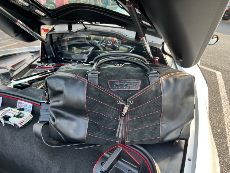 Luggage from G.M. for a Corvette