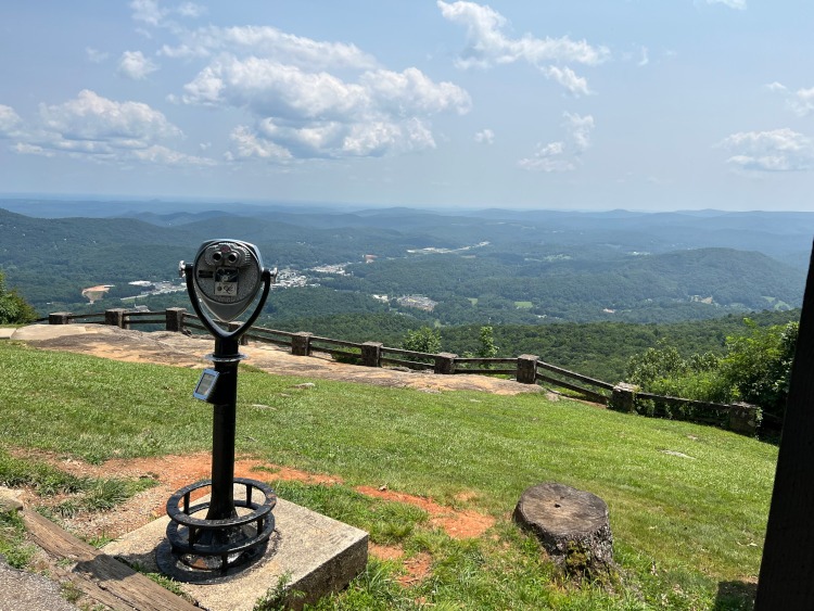 Telescope at Black Rock Mountain.