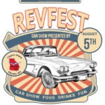 REVFEST event logo from Classic Glass Corvette club