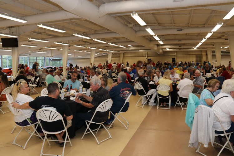 Benefit dinner at the 2023 Corvettes at Carlisle weekend.