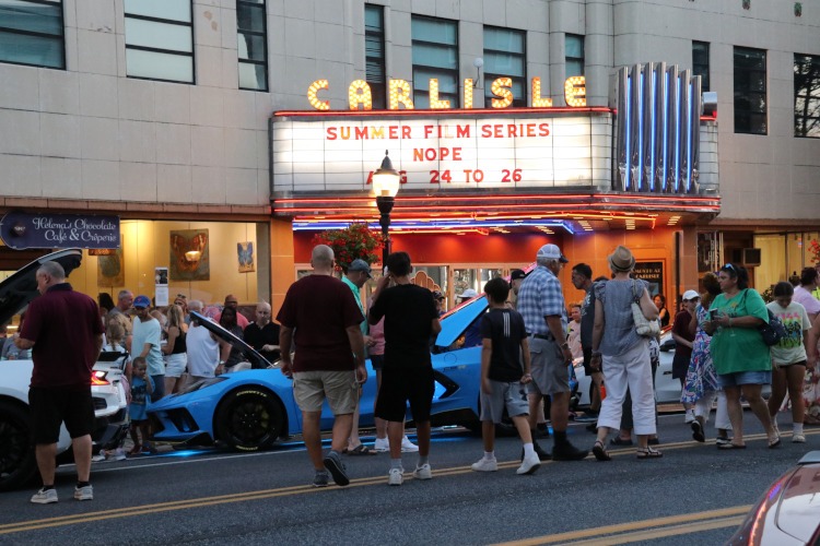 Downtown Carlisle car show and party.