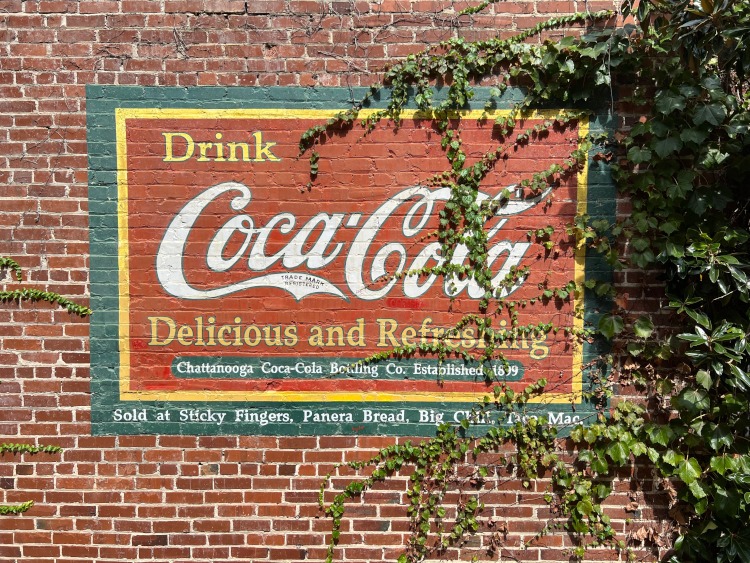 Drink Coca Cola sign in Chattanooga, TN