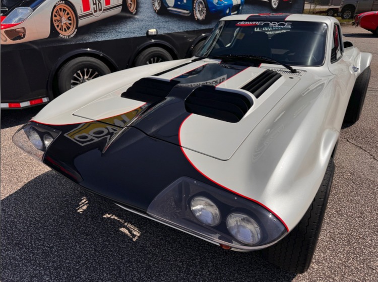 The front nose of the 1963 Grand Sport replica.